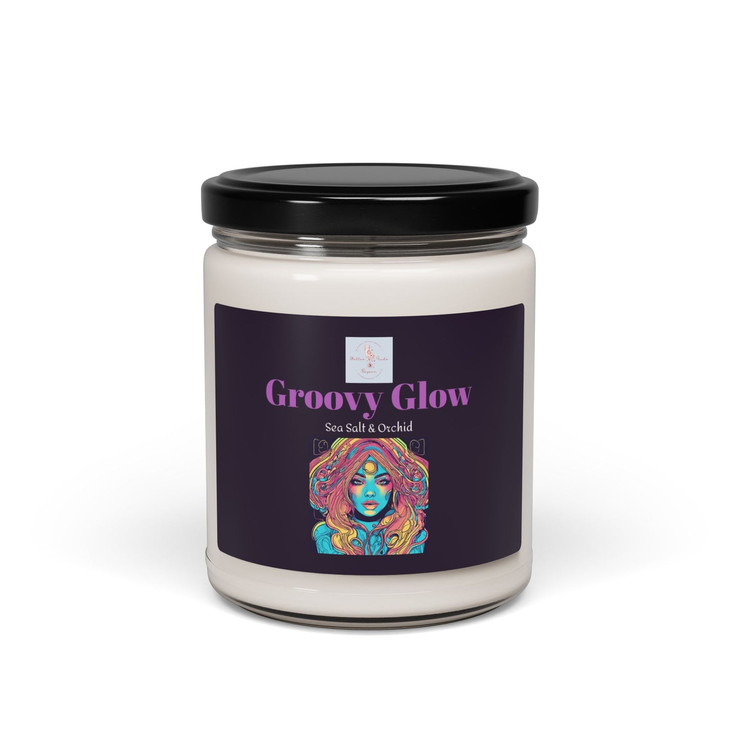 Groovy Glow Scented Soy Candle, 9oz