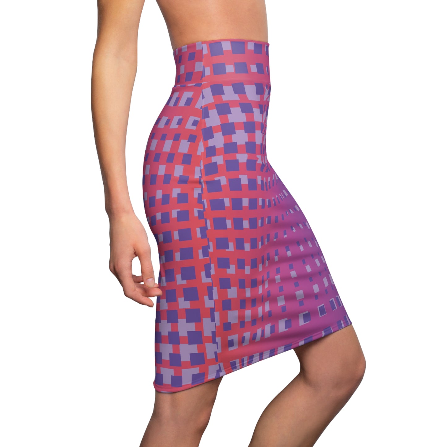 Cling Pencil Skirt