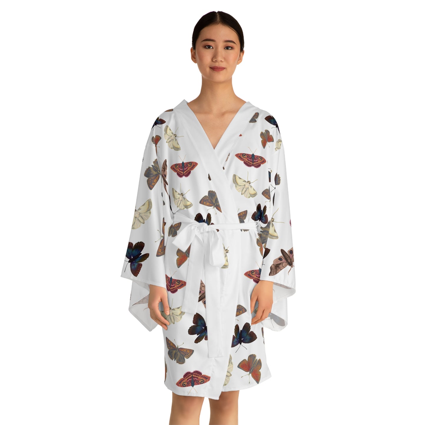 Flutter Long Sleeve Kimono Robe