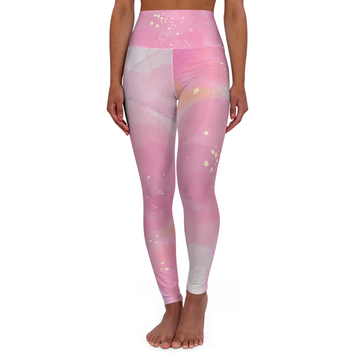 Cosmic Galaxy High Waisted Yoga Leggings