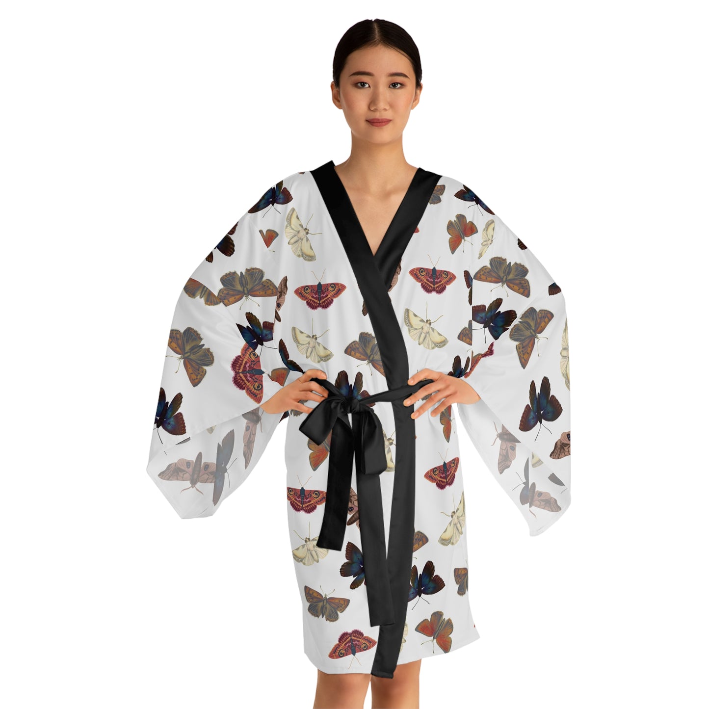 Flutter Long Sleeve Kimono Robe
