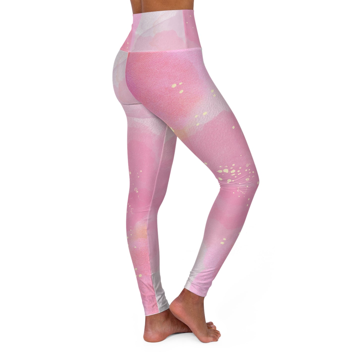 Cosmic Galaxy High Waisted Yoga Leggings