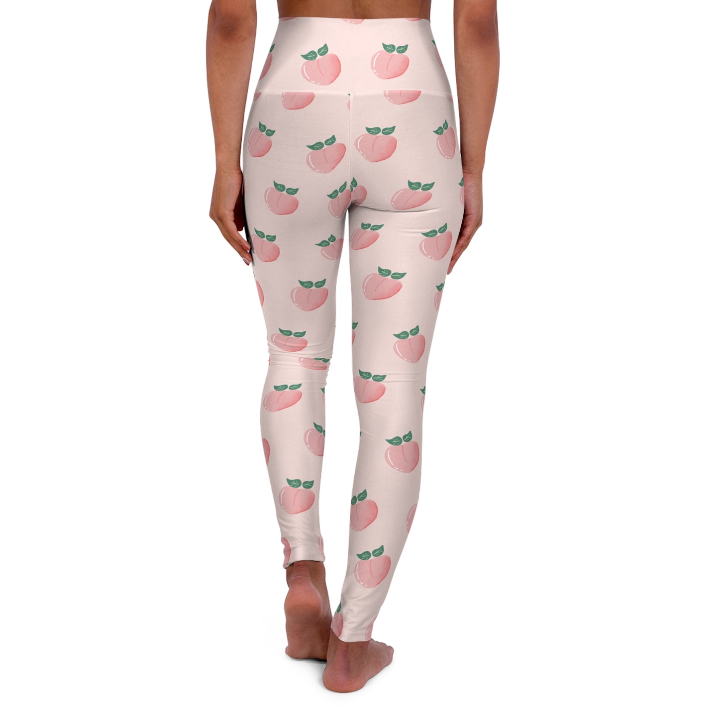 Peachy Keen High Waisted Yoga Leggings