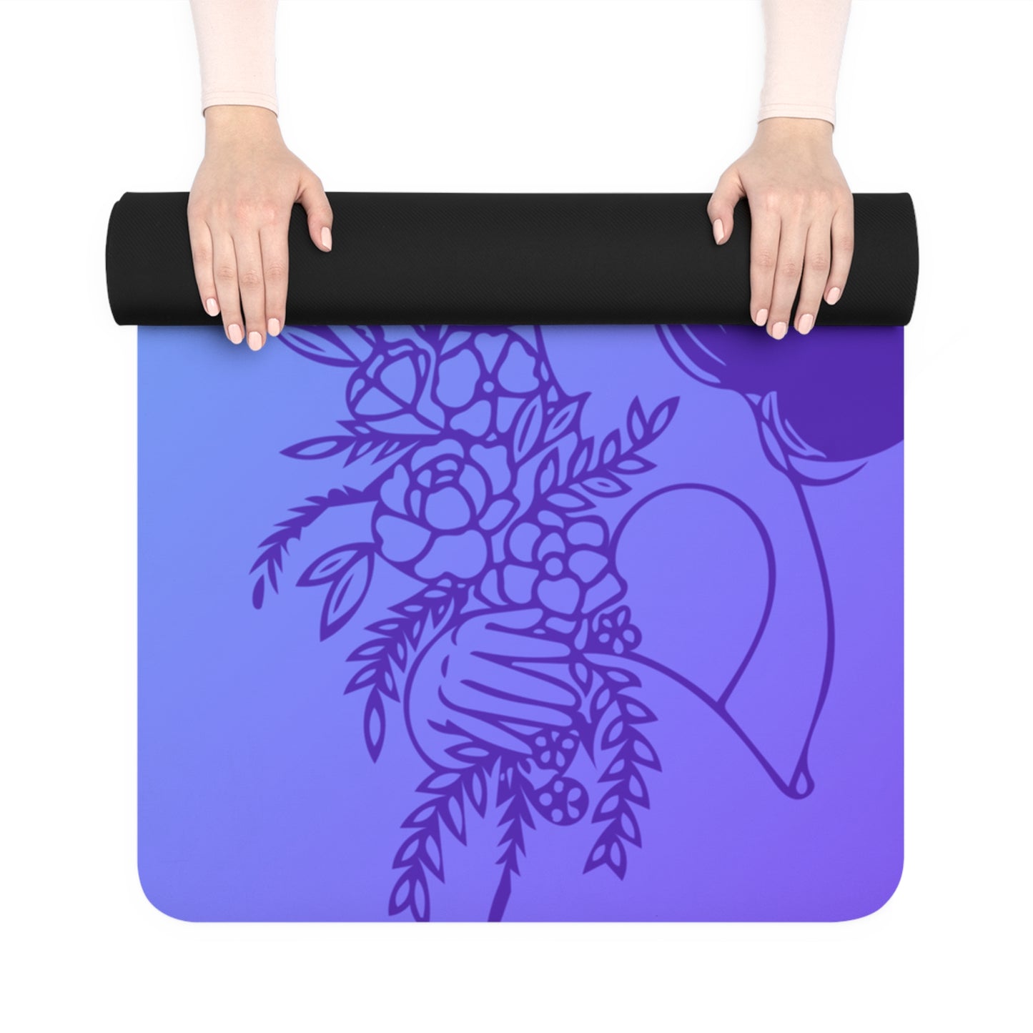 Kiss the Sky Rubber Yoga Mat