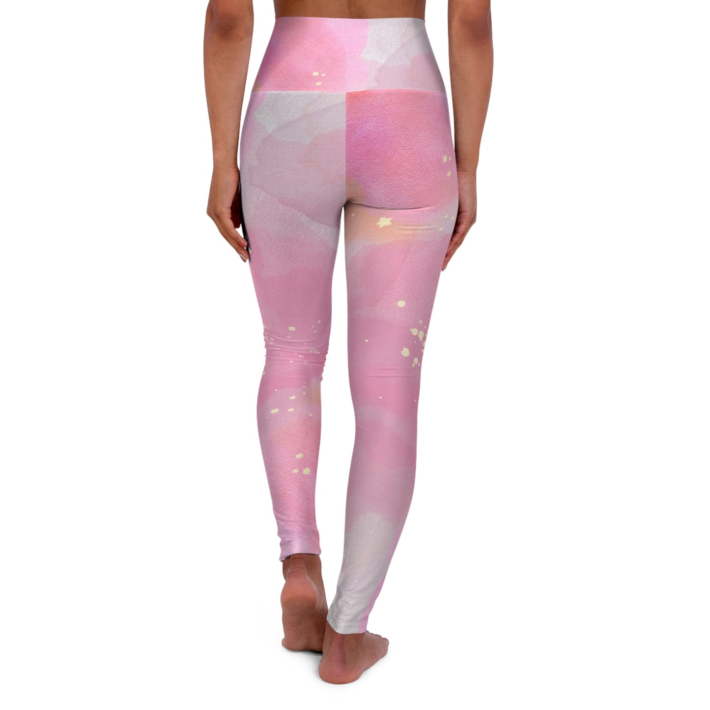 Cosmic Galaxy High Waisted Yoga Leggings