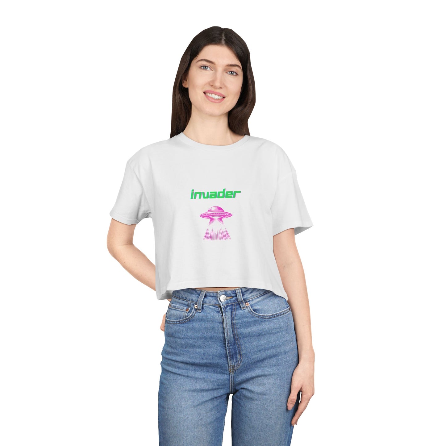 Invader Crop Tee