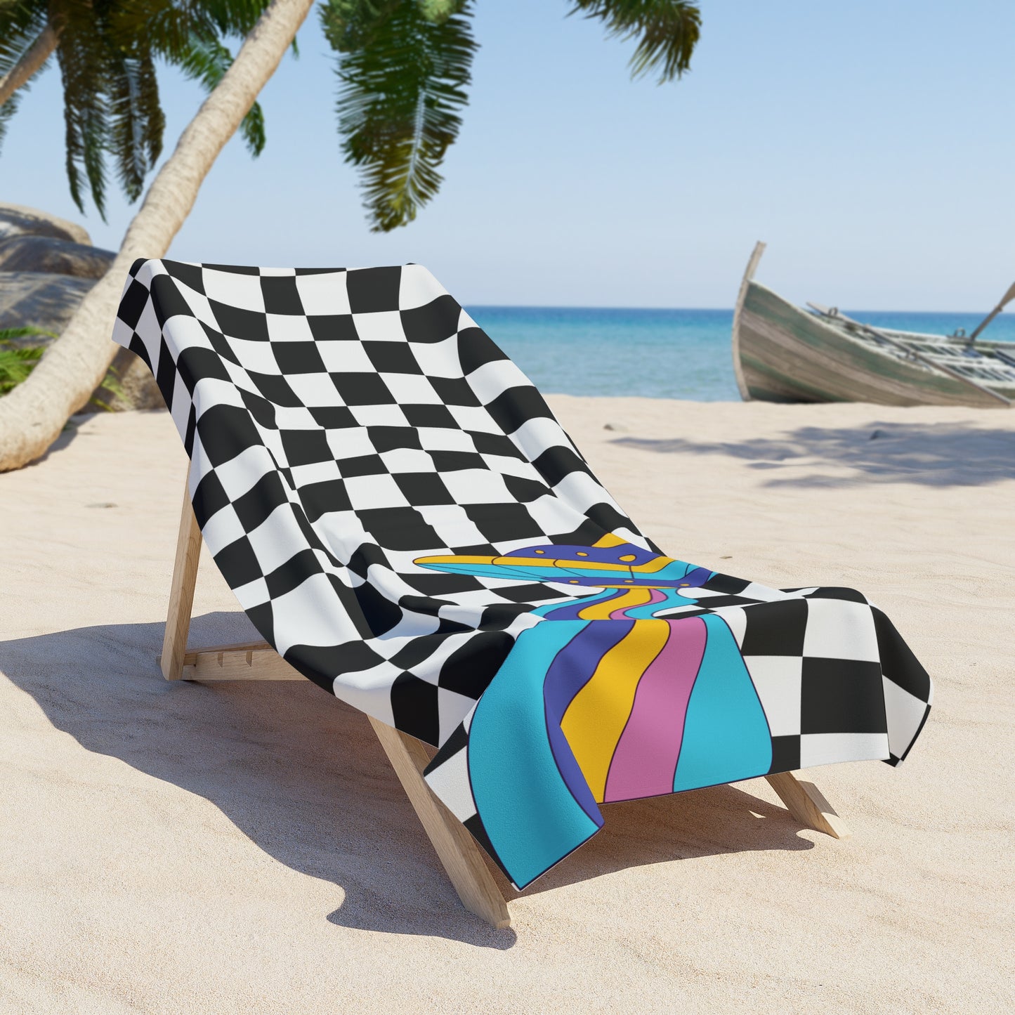 Lost in Space Beach Towel