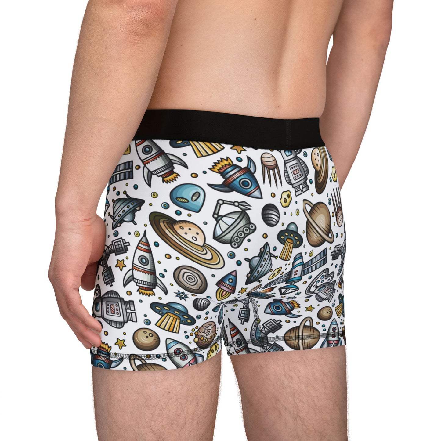 Space Clusterfuck Men's Boxers