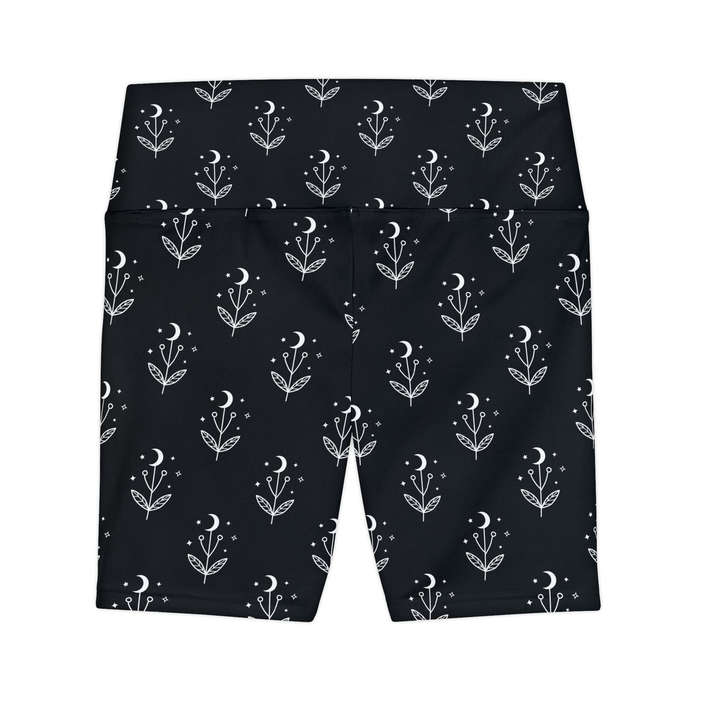 Moon in Bloom Bike Shorts