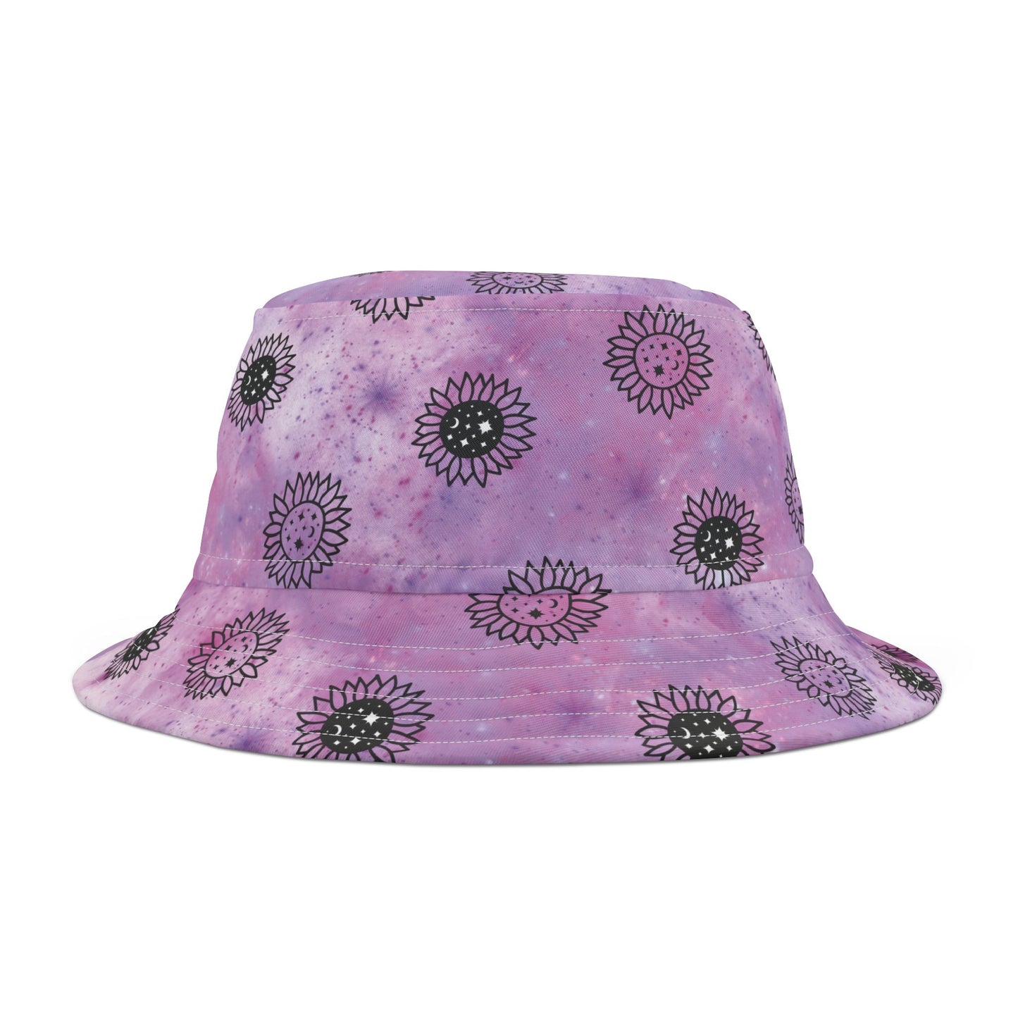 Flower Power Galaxy Bucket Hat