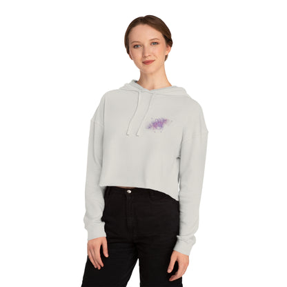 Cosmic Vibes Only Cropped Hoodie