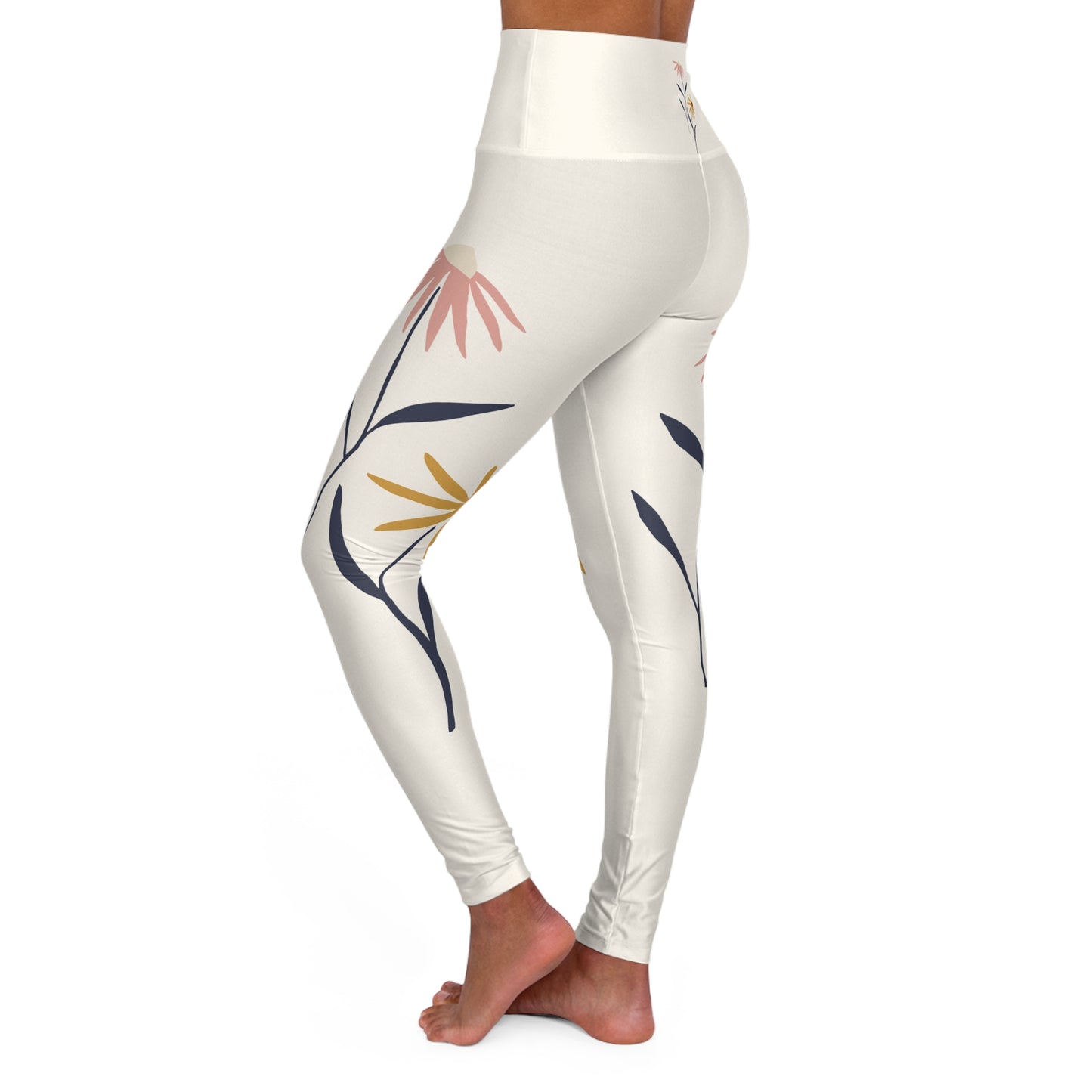Celestial Bloom High Waisted Yoga Leggings