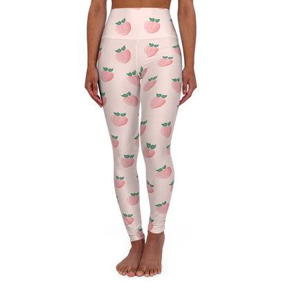 Peachy Keen High Waisted Yoga Leggings