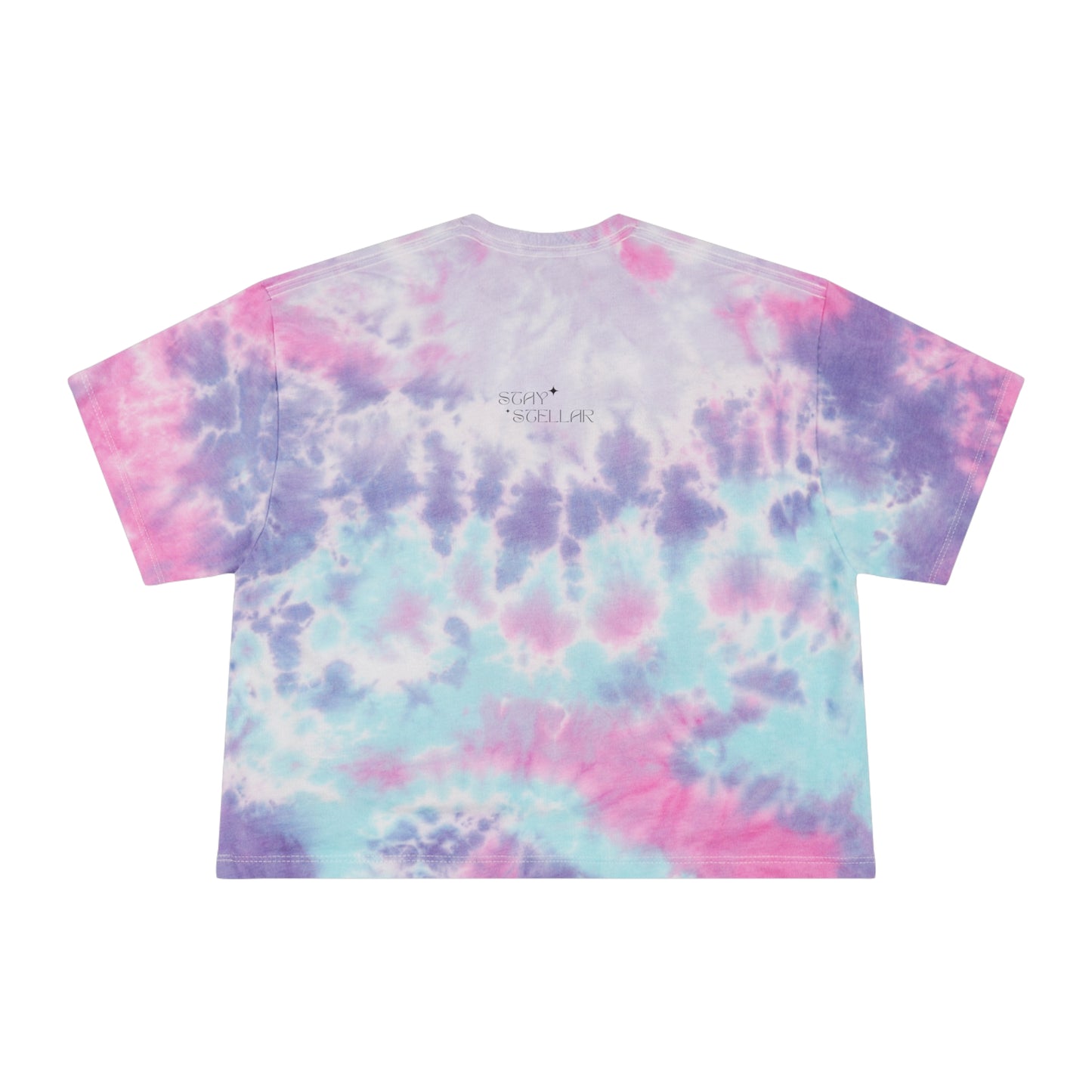 Gem Love Tie-Dye Crop Tee