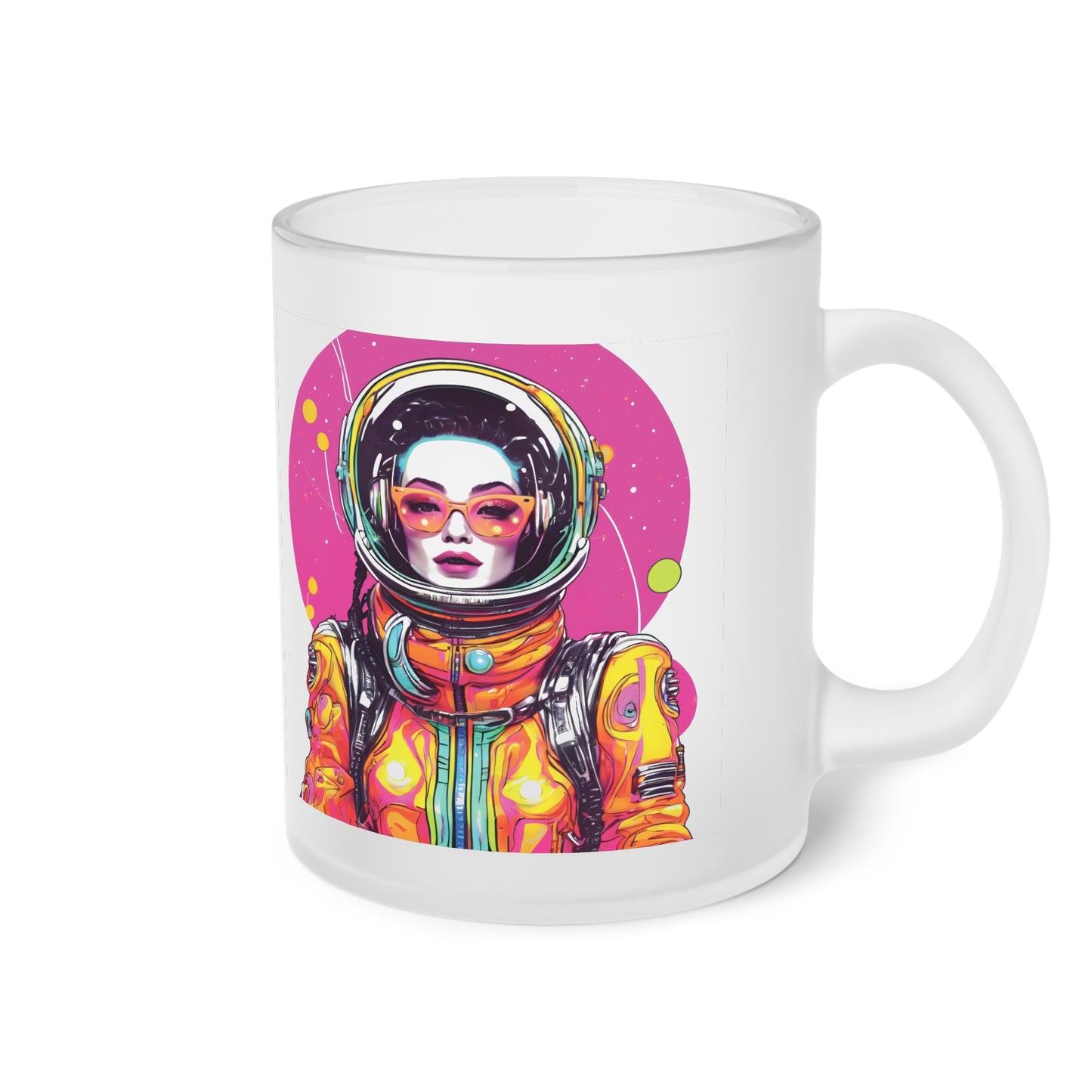 Icon Frosted Glass Mug