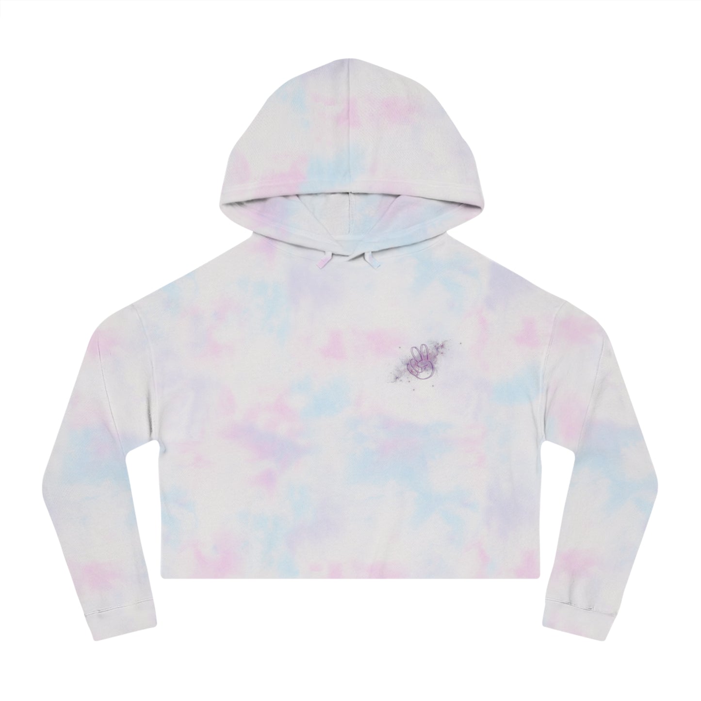 Cosmic Vibes Only Cropped Hoodie