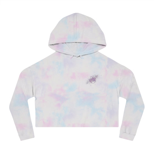 Cosmic Vibes Only Cropped Hoodie