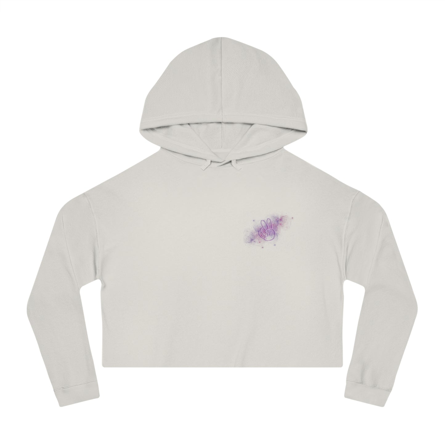 Cosmic Vibes Only Cropped Hoodie