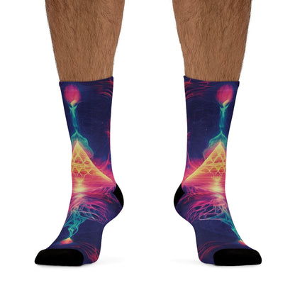 Magnetism Recycled Poly Socks