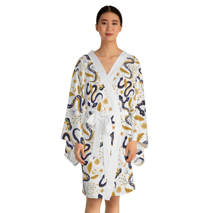 Celestial Forces Long Sleeve Kimono Robe