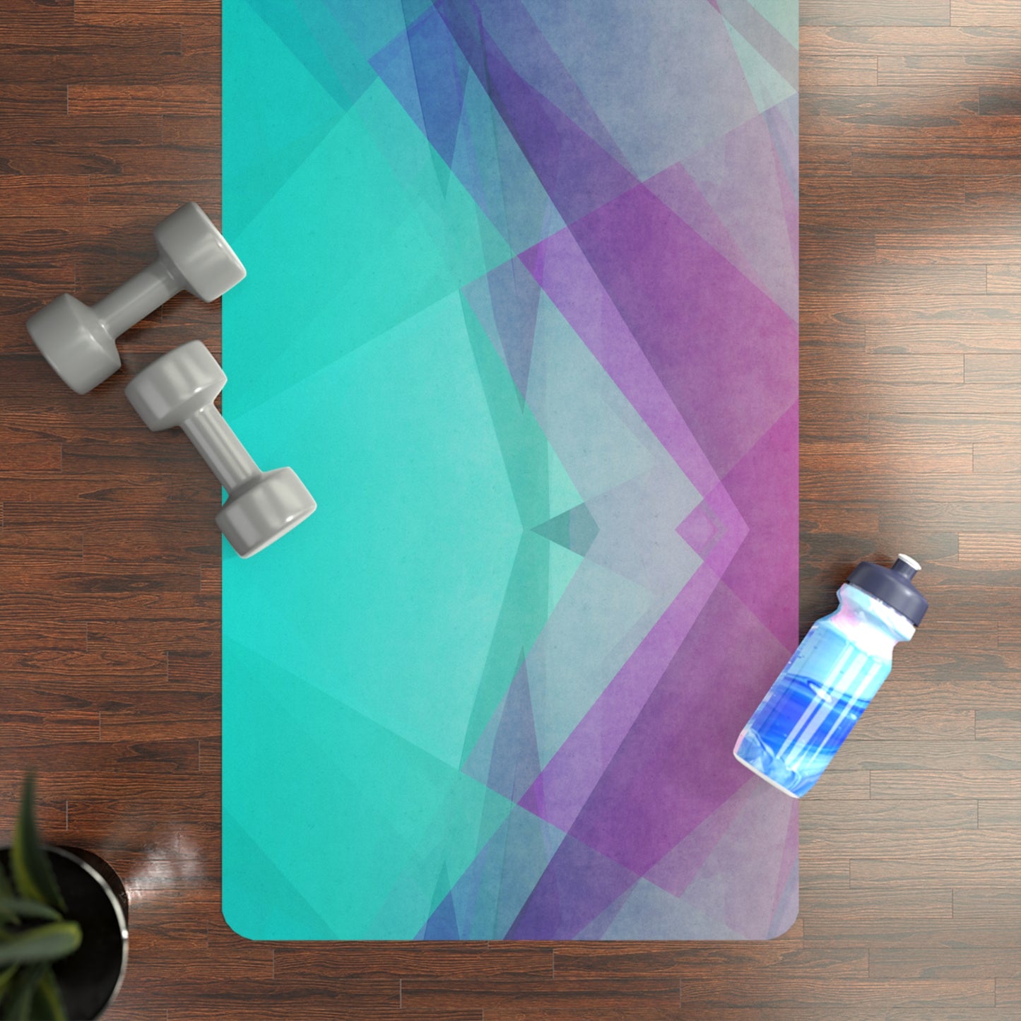 Angles Rubber Yoga Mat