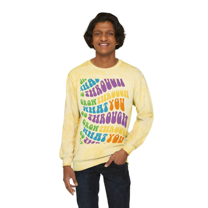 Grow Through  What You Go Through Crewneck Sweatshirt