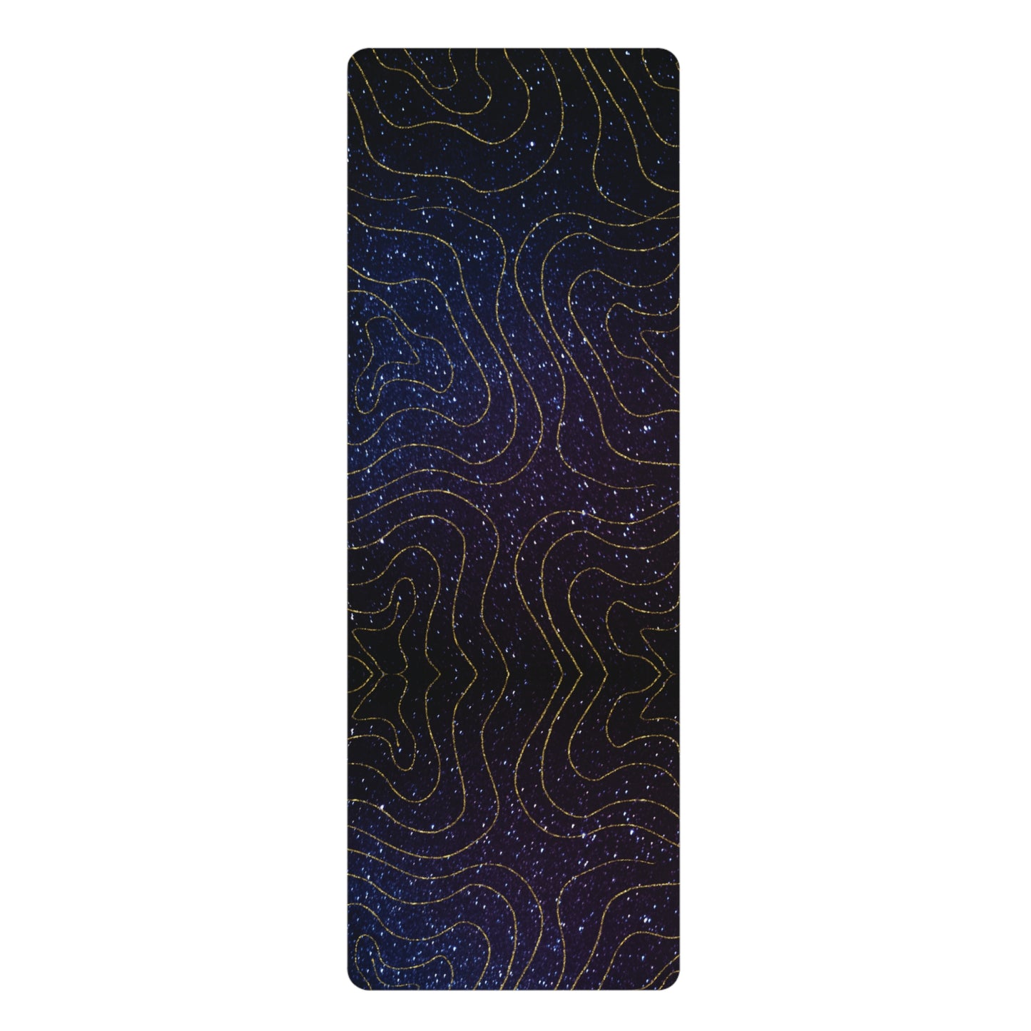 Stellar Drip Rubber Yoga Mat