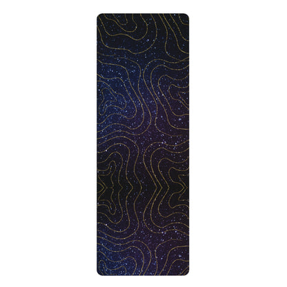 Stellar Drip Rubber Yoga Mat