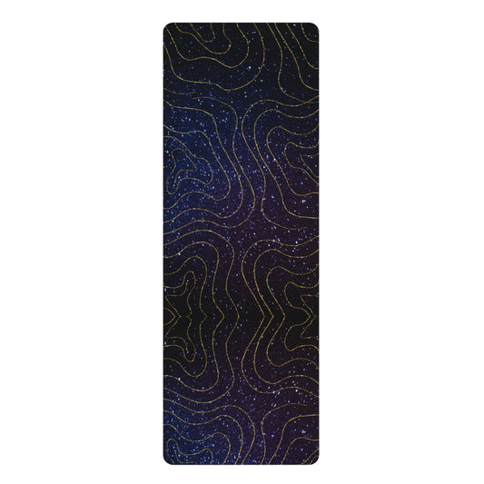 Stellar Drip Rubber Yoga Mat