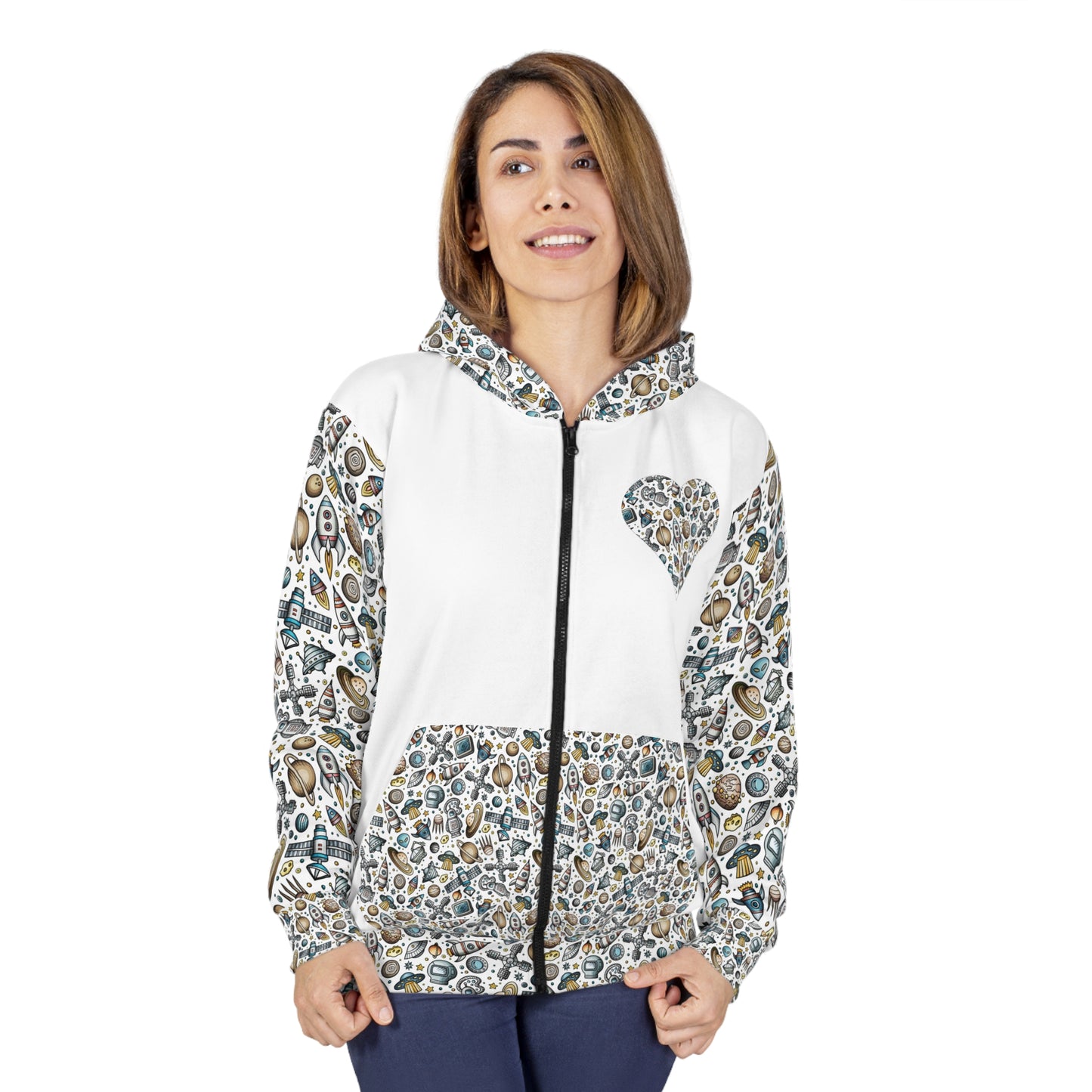 Space Clusterfuck Zip Hoodie