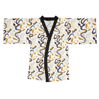 Celestial Forces Long Sleeve Kimono Robe