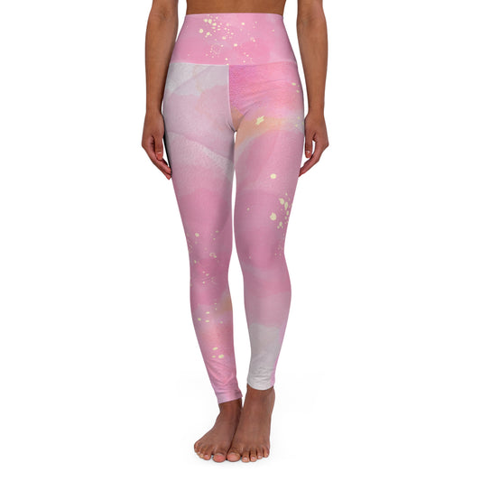 Cosmic Galaxy High Waisted Yoga Leggings