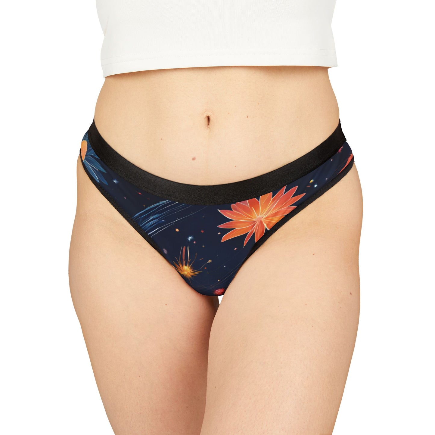 Meteor Flowers Women's Thong
