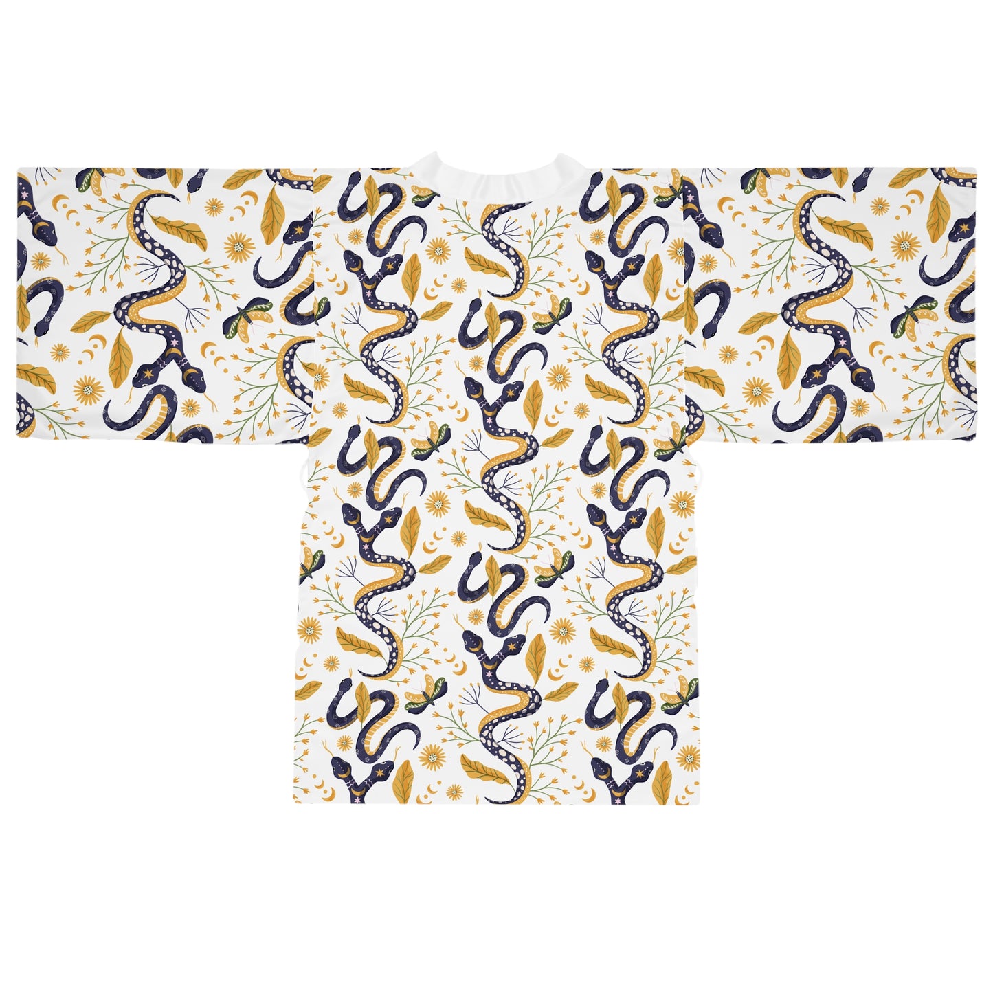 Celestial Forces Long Sleeve Kimono Robe