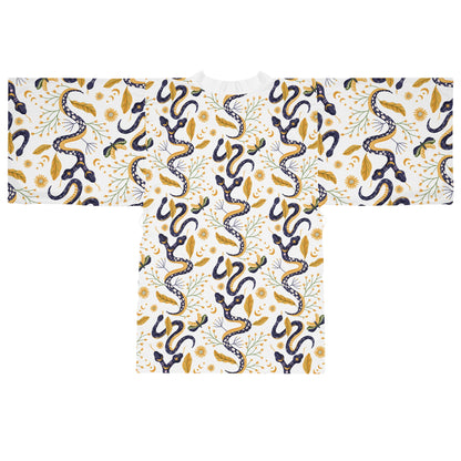 Celestial Forces Long Sleeve Kimono Robe
