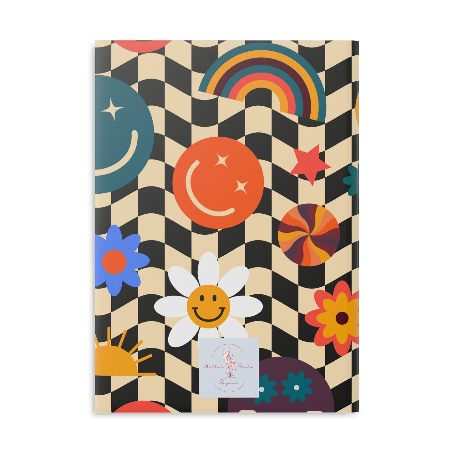 Trip Drip Puffy Cover Sketch Notebook
