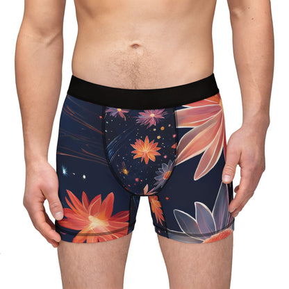 Meteor Flowers Men's Boxer