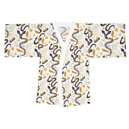 Celestial Forces Long Sleeve Kimono Robe