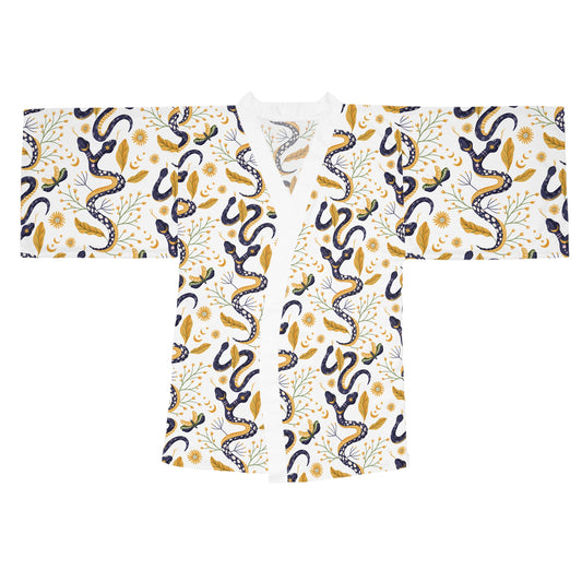 Celestial Forces Long Sleeve Kimono Robe