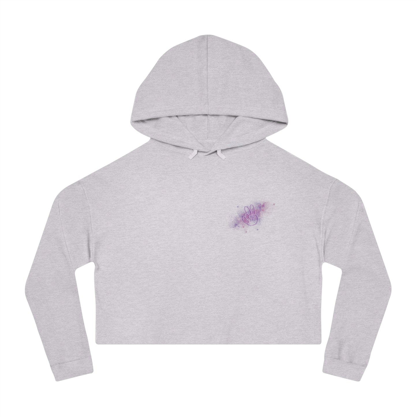Cosmic Vibes Only Cropped Hoodie