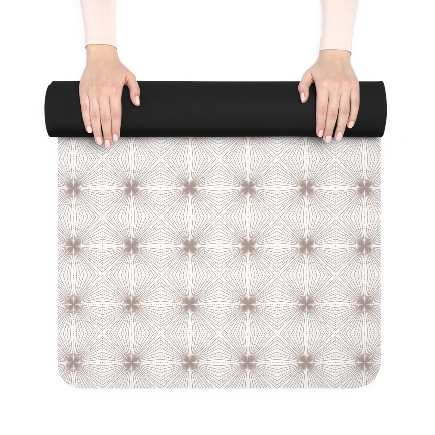 Frequency Rubber Yoga Mat