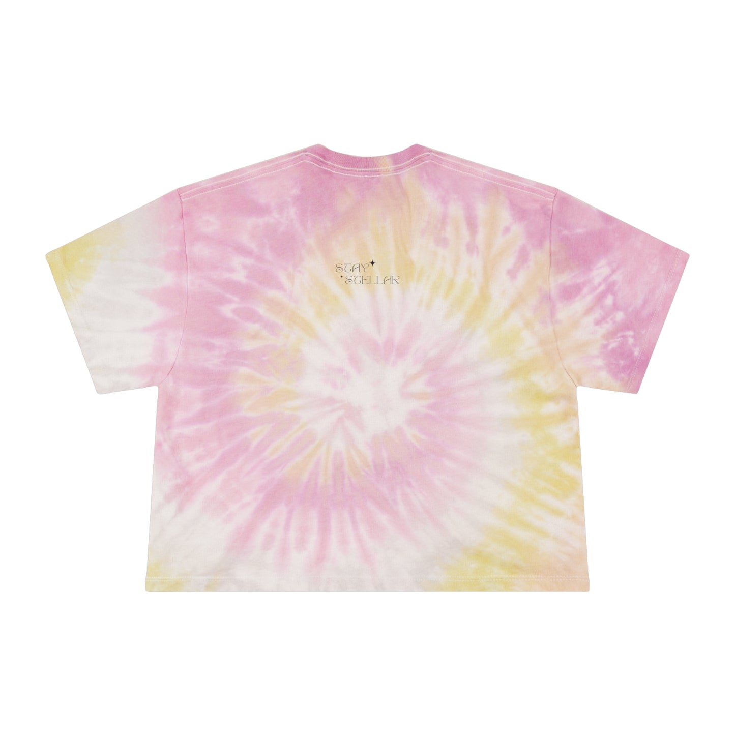 Gem Love Tie-Dye Crop Tee