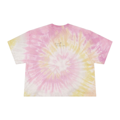 Gem Love Tie-Dye Crop Tee