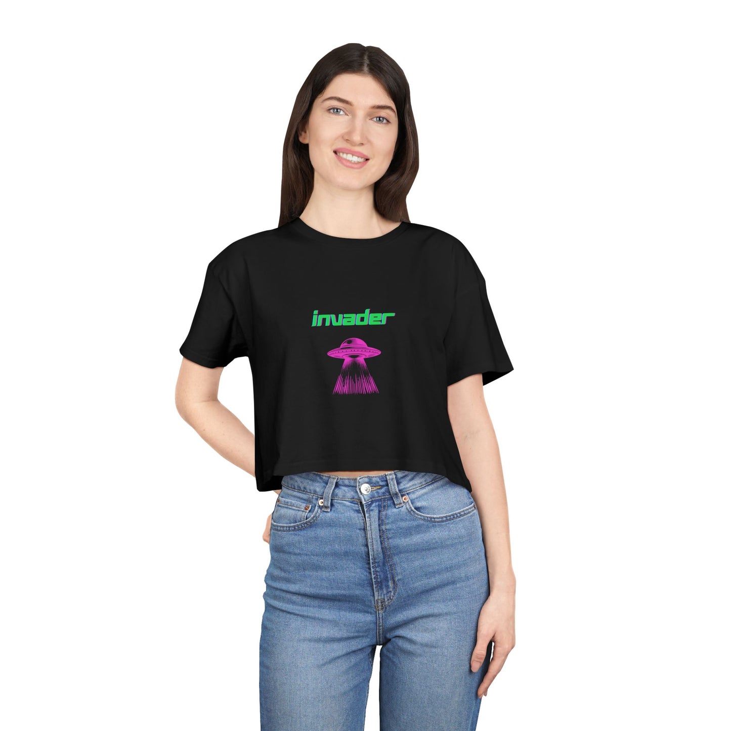 Invader Crop Tee
