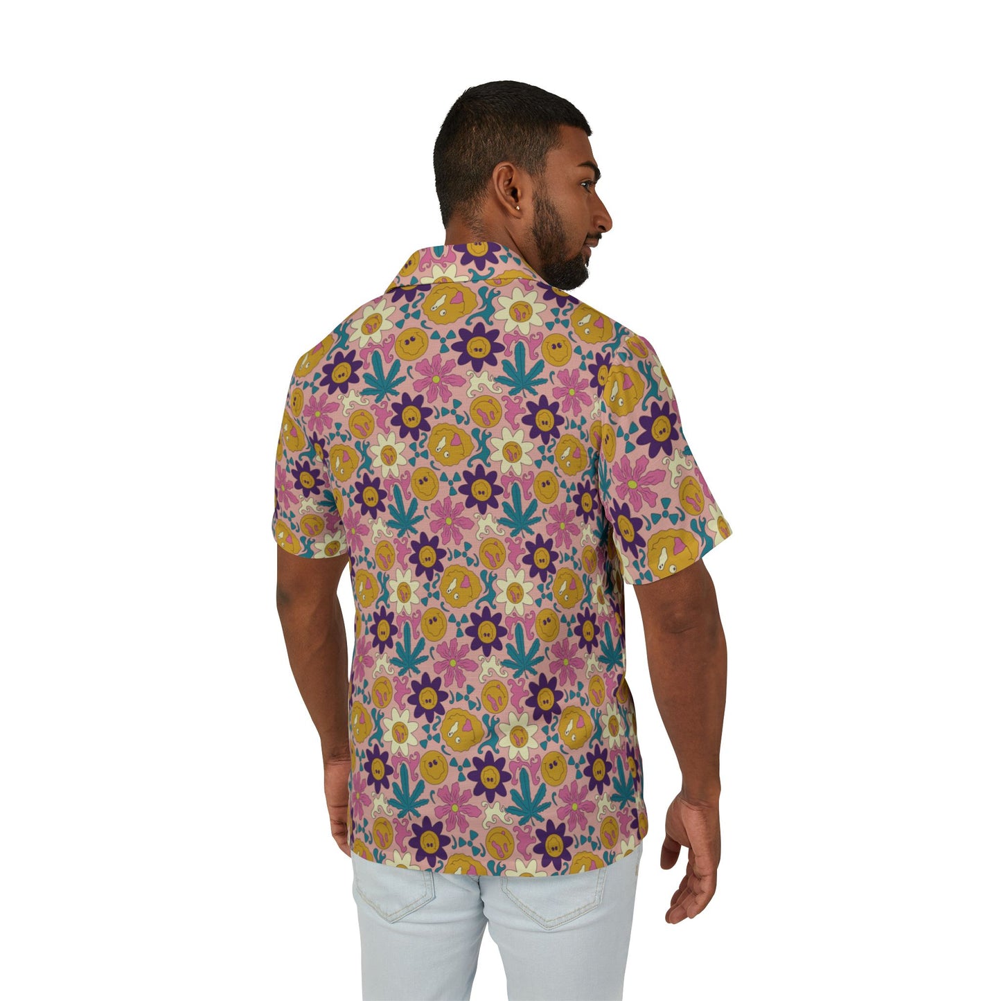 Slip Men's Light Button Down Shirt