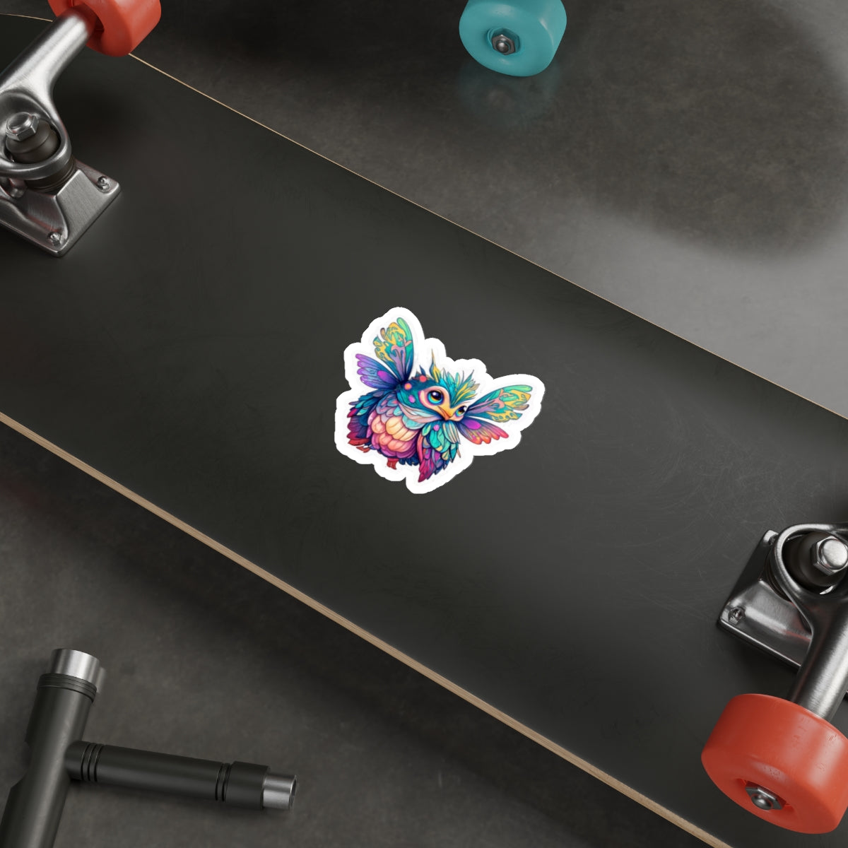 Astral Owl Die-Cut Sticker