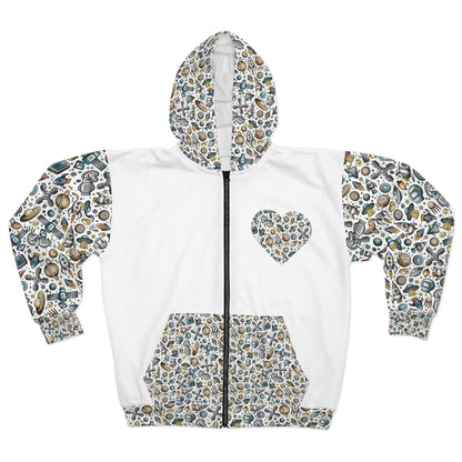 Space Clusterfuck Zip Hoodie