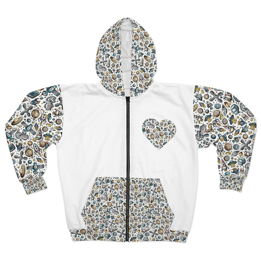 Space Clusterfuck Zip Hoodie