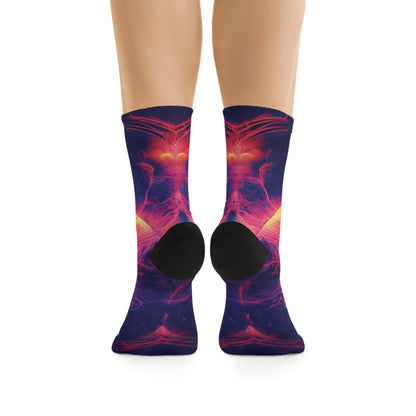 Magnetism Recycled Poly Socks