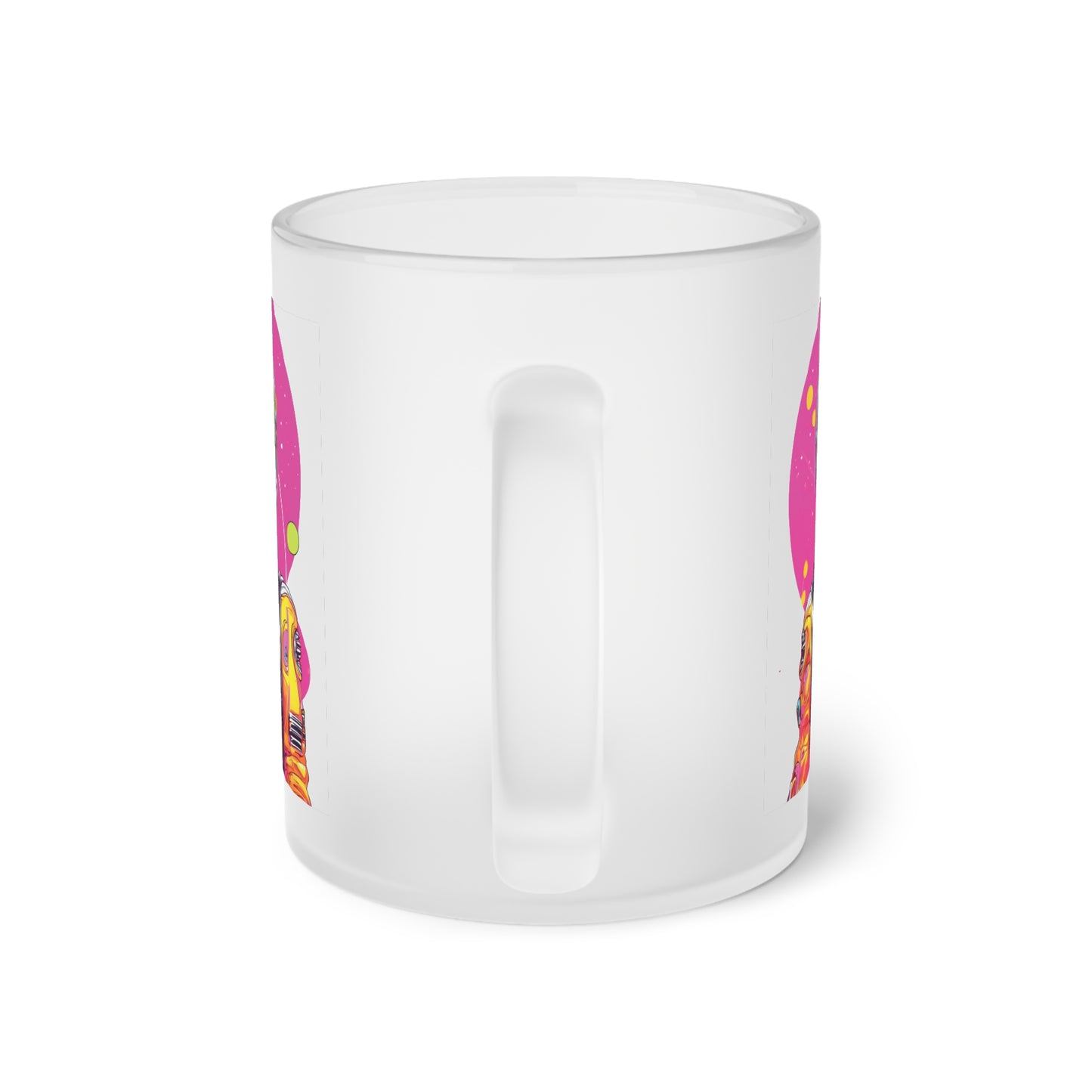 Icon Frosted Glass Mug